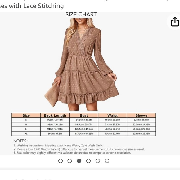 Women Tunic Dress Loose Flowy  A-Line Dresses NWOT sz XL - Picture 2 of 9